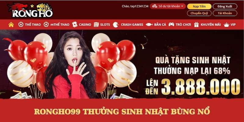 Thưởng sinh nhật hội viên